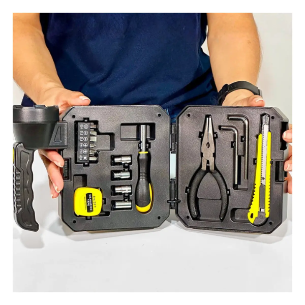 Lampara Portatil Solar con Kit de Herramientas GY-7750